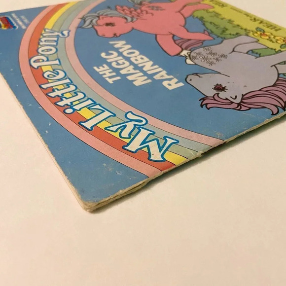 Vintage 1985 My Little Pony The Magic Rainbow Read Along Book Only No Record - Picture 4 of 15